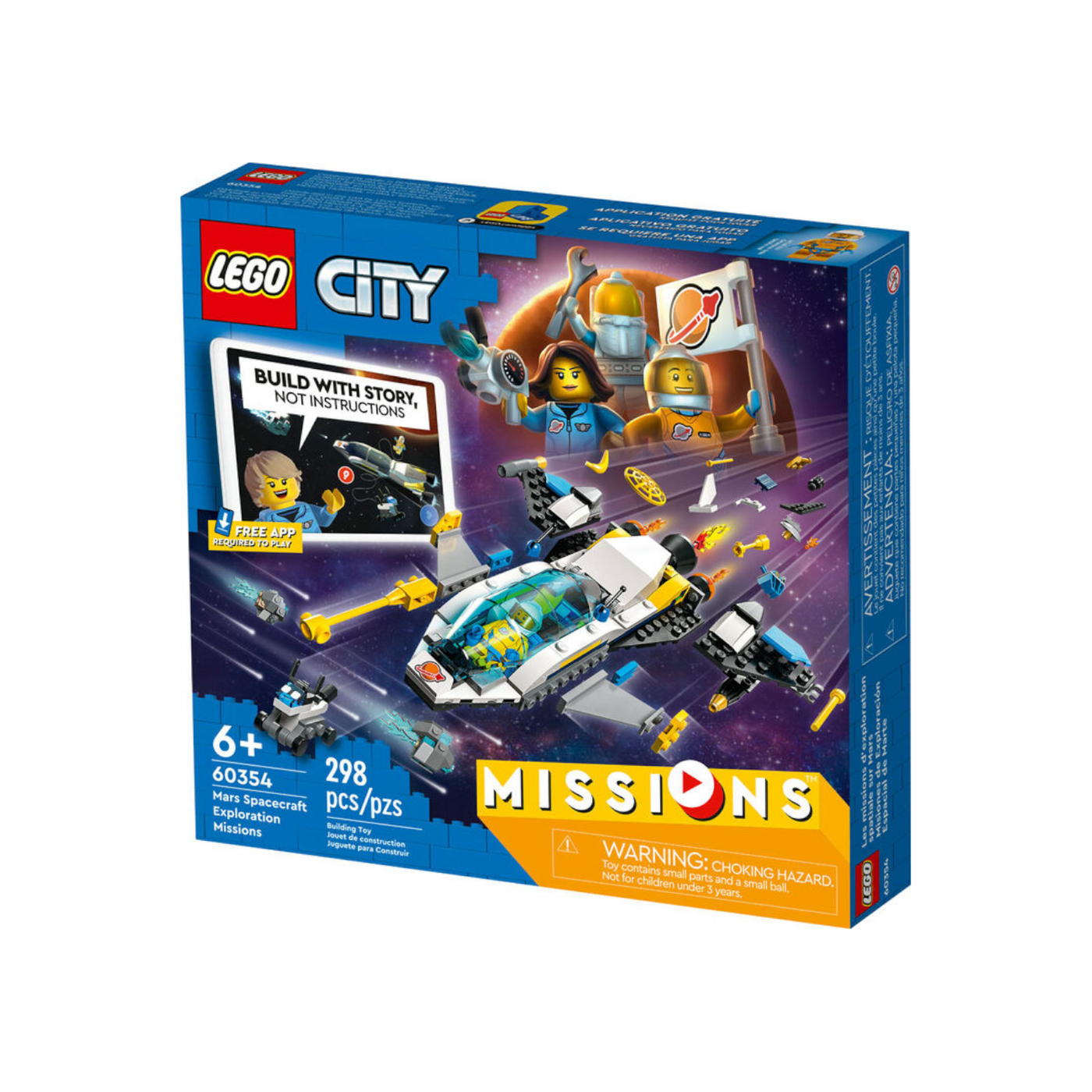 LEGO - 60354 | City: Spacecraft Exploration – Castle Toys