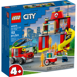 LEGO - 60375 | City: Fire Station and Fire Truck
