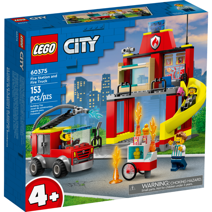 LEGO - 60375 | City: Fire Station and Fire Truck