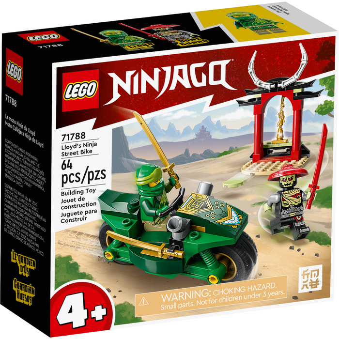 LEGO 71788 Ninjago Lloyd s Ninja Street Bike Castle Toys