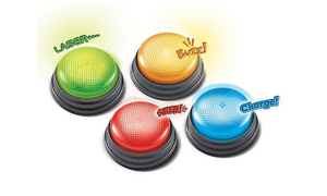 Learning Resources - LER3779 | Lights And Sounds Buzzers - Assorted (One per Purchase)