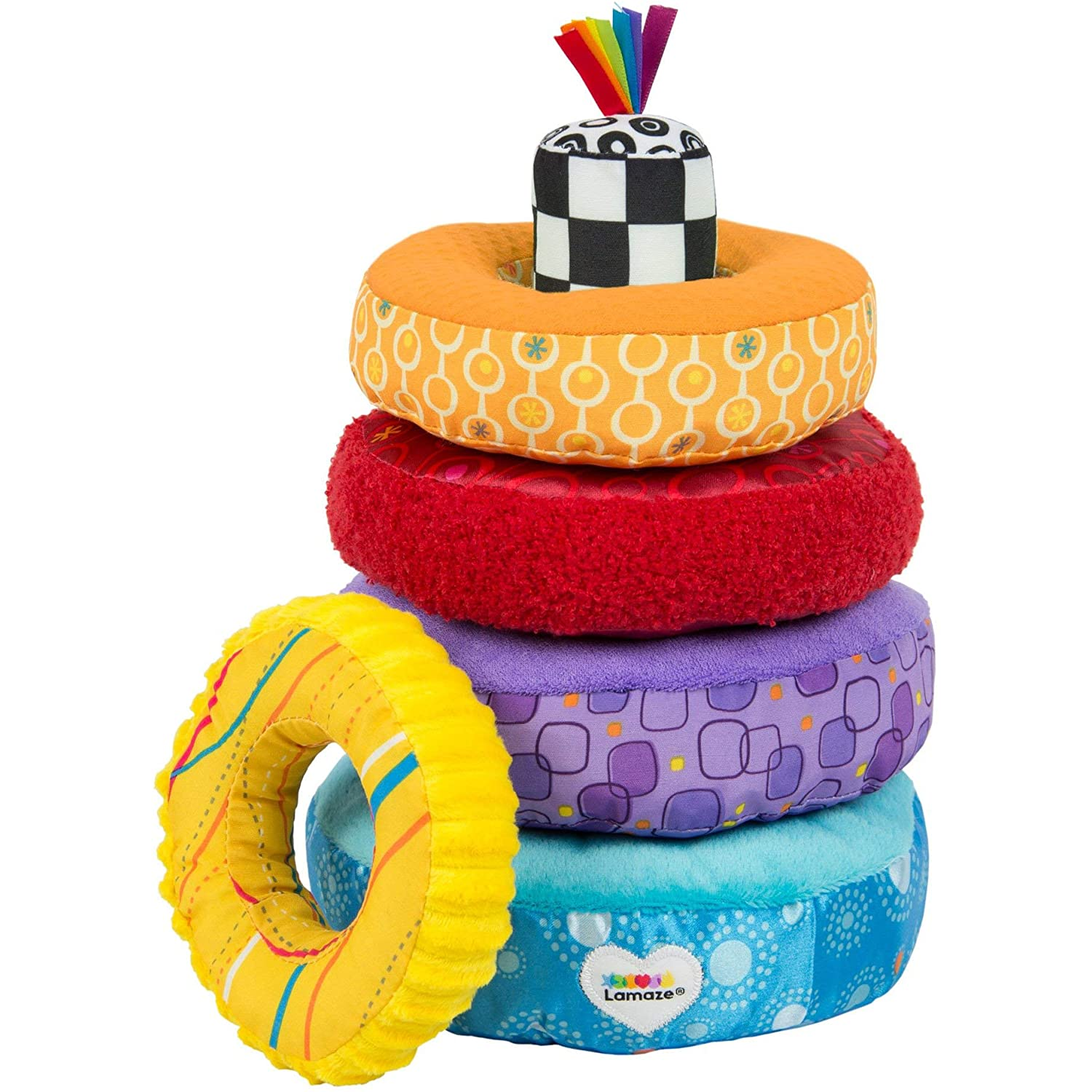 Lamaze store rainbow rings