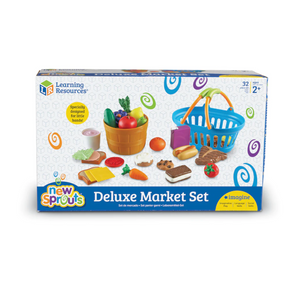 Learning Resources - LER9725 | New Sprouts: Deluxe Market Set
