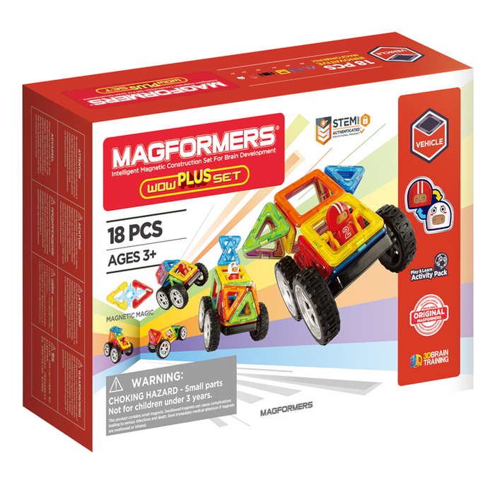 1 | Magformers Wow Plus Set 18pc