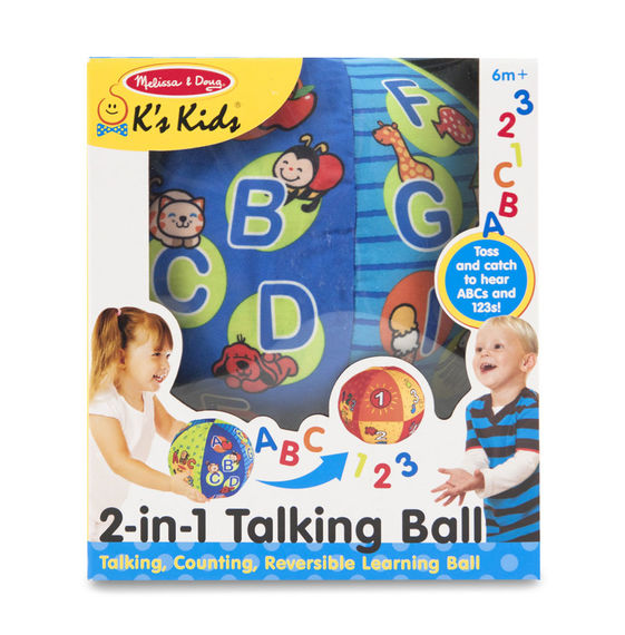 Melissa & Doug - 19181 | K's Kids: 2-In-1 Talking Ball
