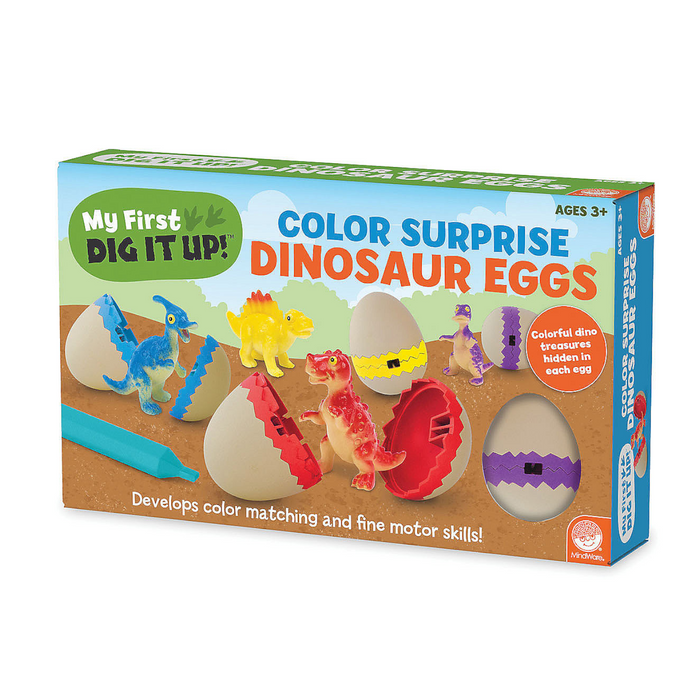 MindWare - 18281 | My First Dig It: Colour Suprise Dinosaur Eggs