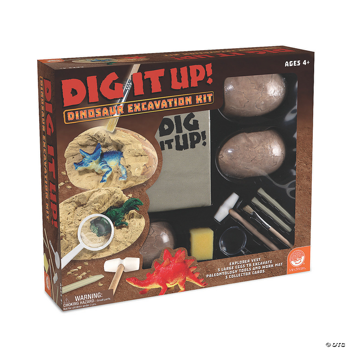 MindWare - 74254 | Dig It Up! Dinosaur Excavation Kit