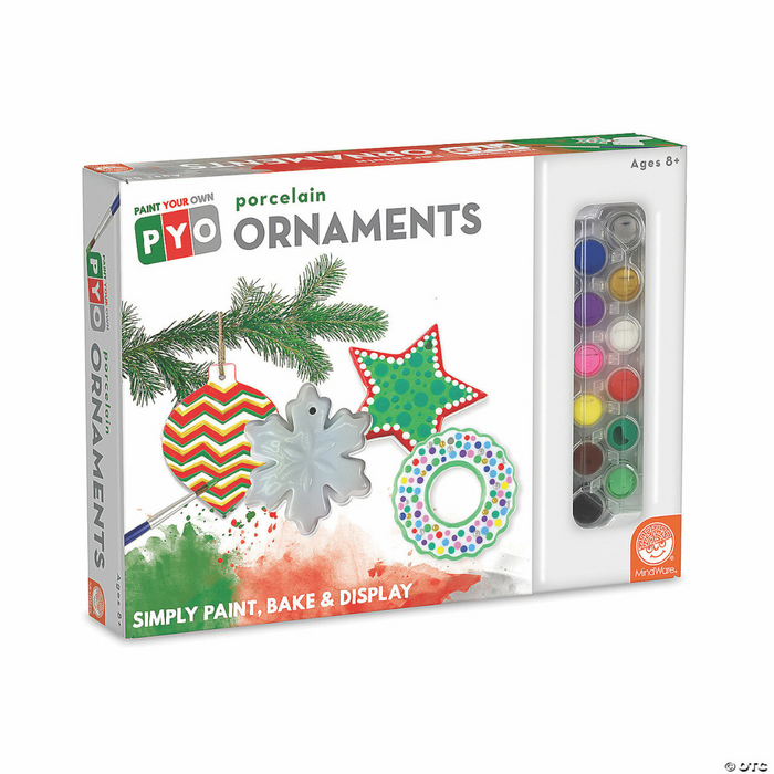 MindWare - MW-99322 | 12 Days of Color Your Own Ornaments