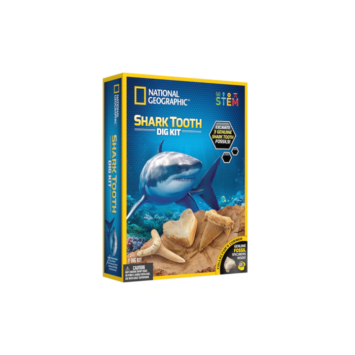 4 | National Geographic Shark Tooth Dig Kit 2021