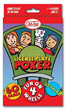 12 | Car Tag License Plate Poker