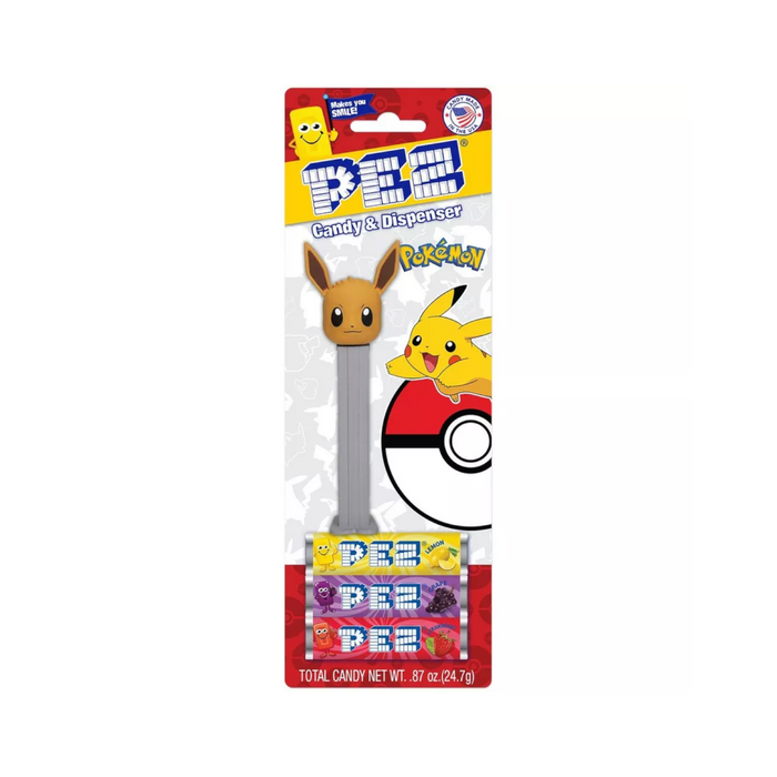 3 | Pokemon PEZ Dispenser - Assorted (One per Purchase)