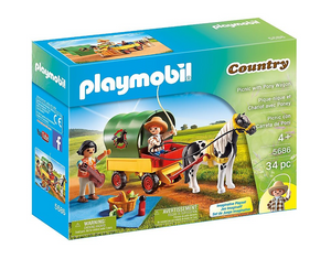 Playmobil - 5686 | Country: Picnic With Pony Wagon