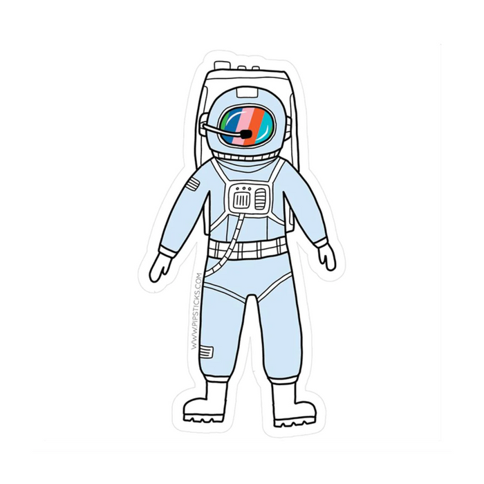 17 | Vinyl Sticker: Astronaut