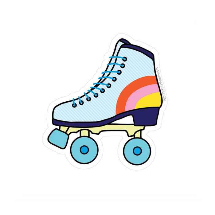 23 | Vinyl Sticker: Retro Skate