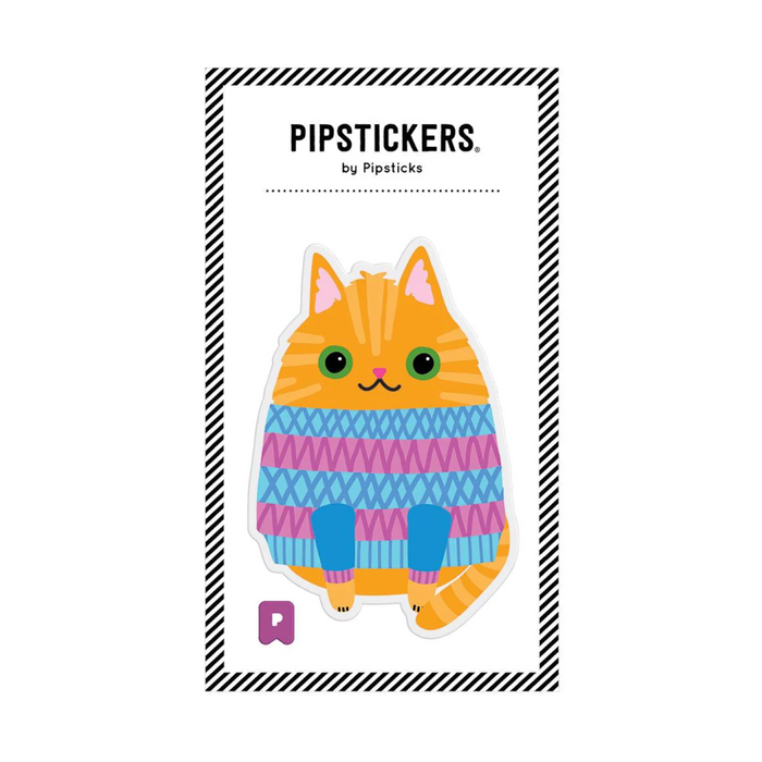 17 | Big Puffy Sticker: Cozy Cat