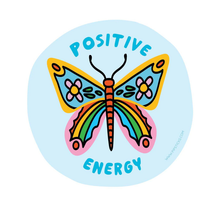 17 | Vinyl Sticker: Positive Energy