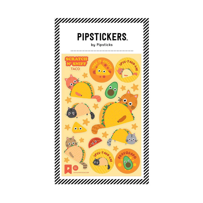 Pipsticks - AS003837 | Scratch 'n Sniff Sticker: Take It Cheesy