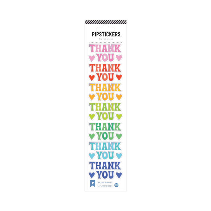 Pipsticks - AS011659 | Sticker: Brilliant Thank You