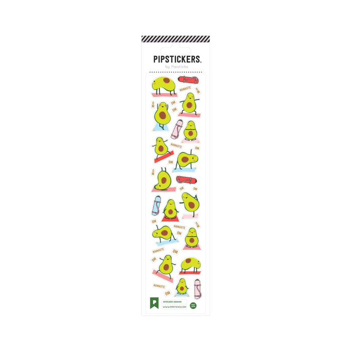 Pipsticks - AS013289 | Sticker: Avocado Asanas