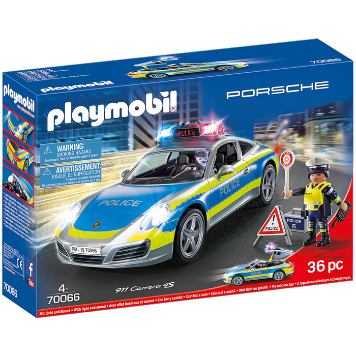 Playmobil - 70066 | Porsche 911 Carrera 4S Police