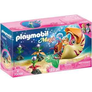 Playmobil - 70098 | Mermaid with Sea Snail Gondola