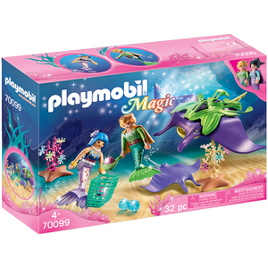 Playmobil - 70099 | Pearl Collectors with Manta Ray