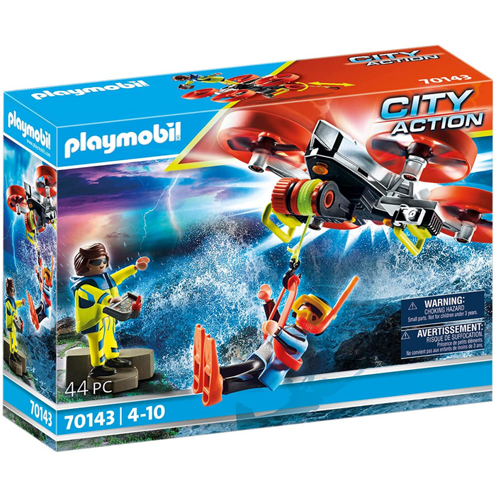 Playmobil - 70143 | City Action: Diver Rescue with Drone