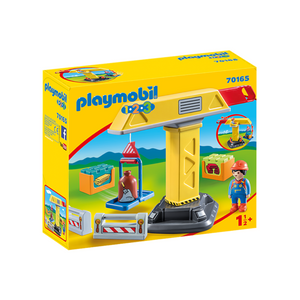 Playmobil - 70165 | 1-2-3: Construction Crane