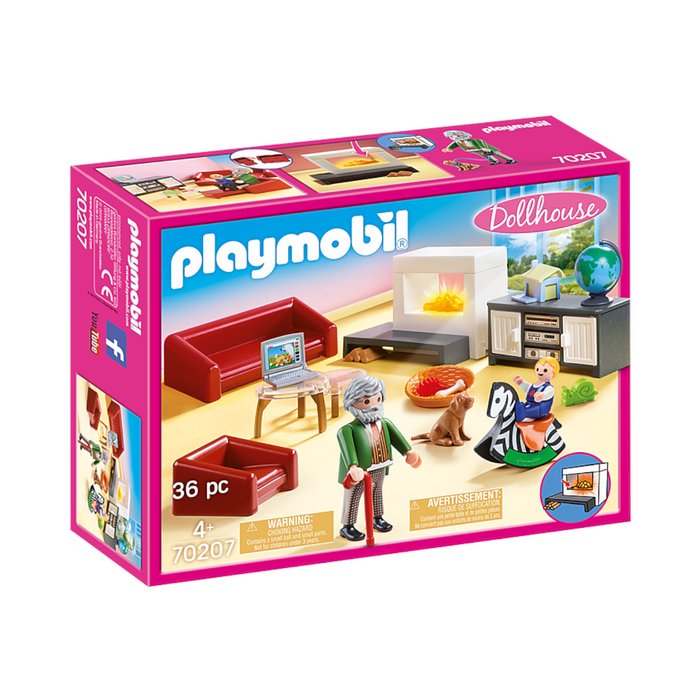 Playmobil - 70207 | Dollhouse: Comfortable Living Room