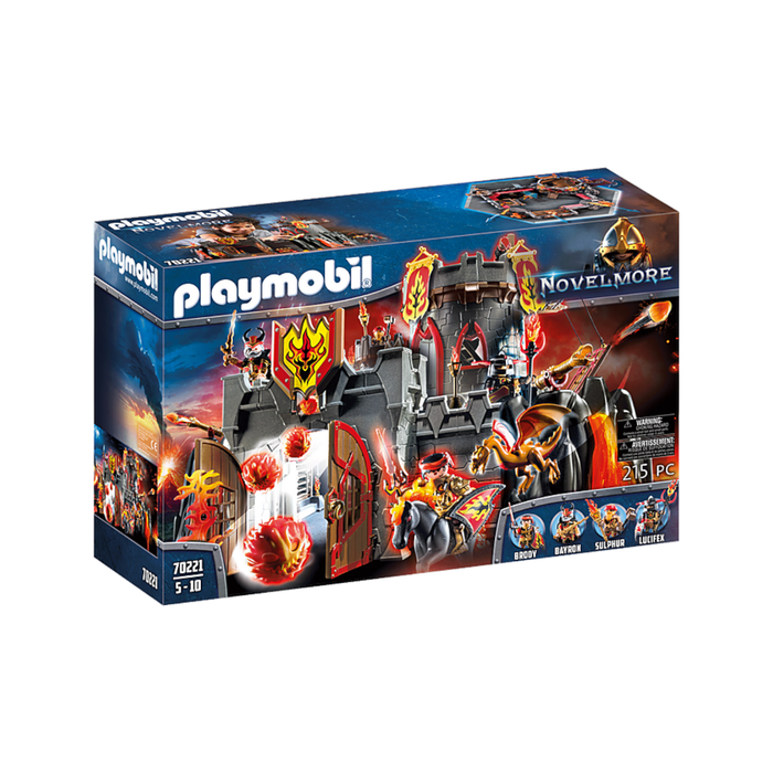 Playmobil - 70221 | Novelmore: Burnham Raiders (Flamerock) Fortress