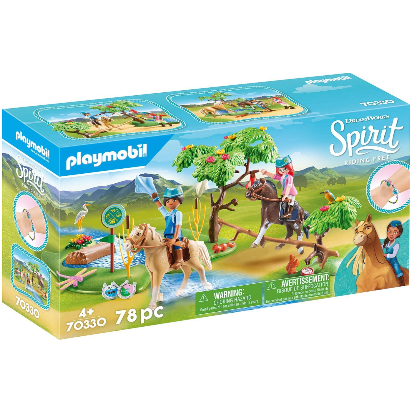 Playmobil 70330 Spirit River Challenge Castle Toys