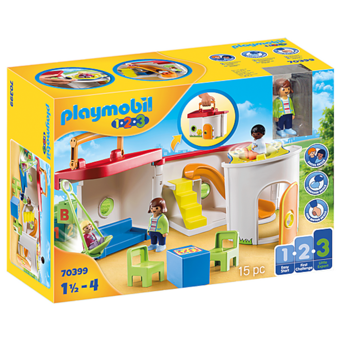 Playmobil - 70399 | 1.2.3: My Take Along Preschool