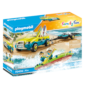 Playmobil - 70436 | Beach Car with Canoe