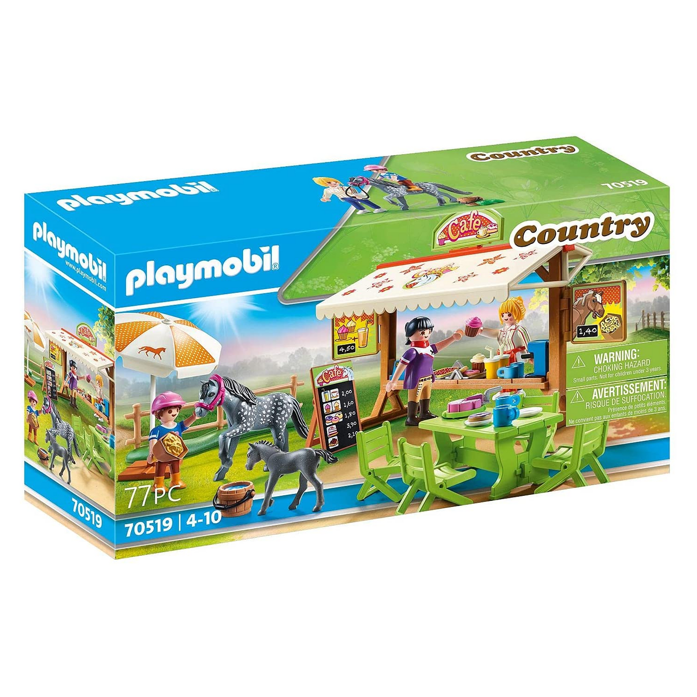 imperium landsby slå op Playmobil - 70519 | Country: Pony Cafe – Castle Toys