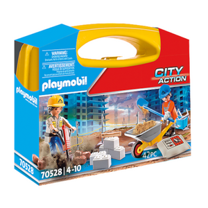 Playmobil - 70528 | City Action: Construction Site Carry Case