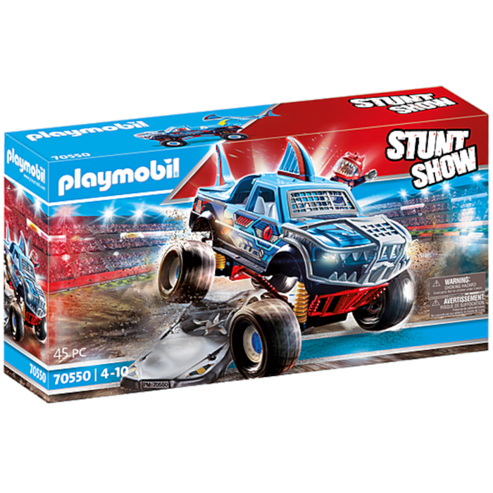 Playmobil - 70550 | Stunt Show: Shark Monster Truck