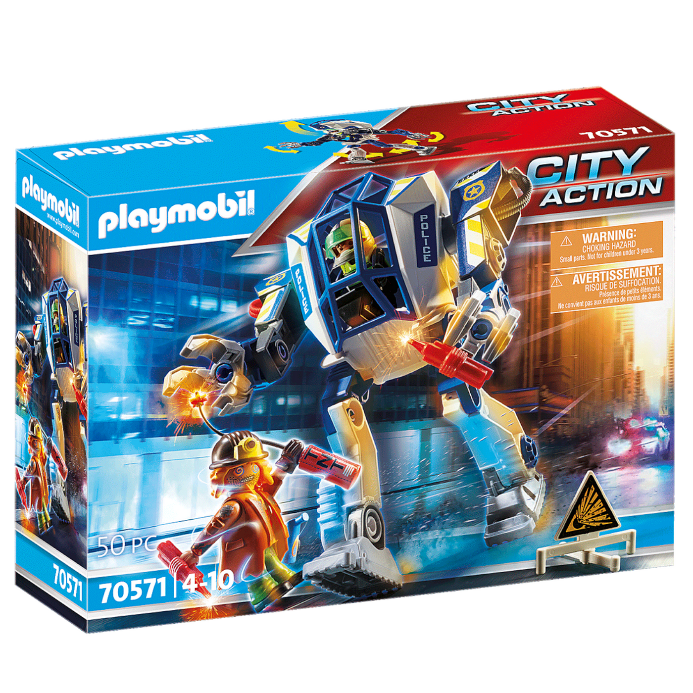 Playmobil 70571 City Action Special Operations Police Robot