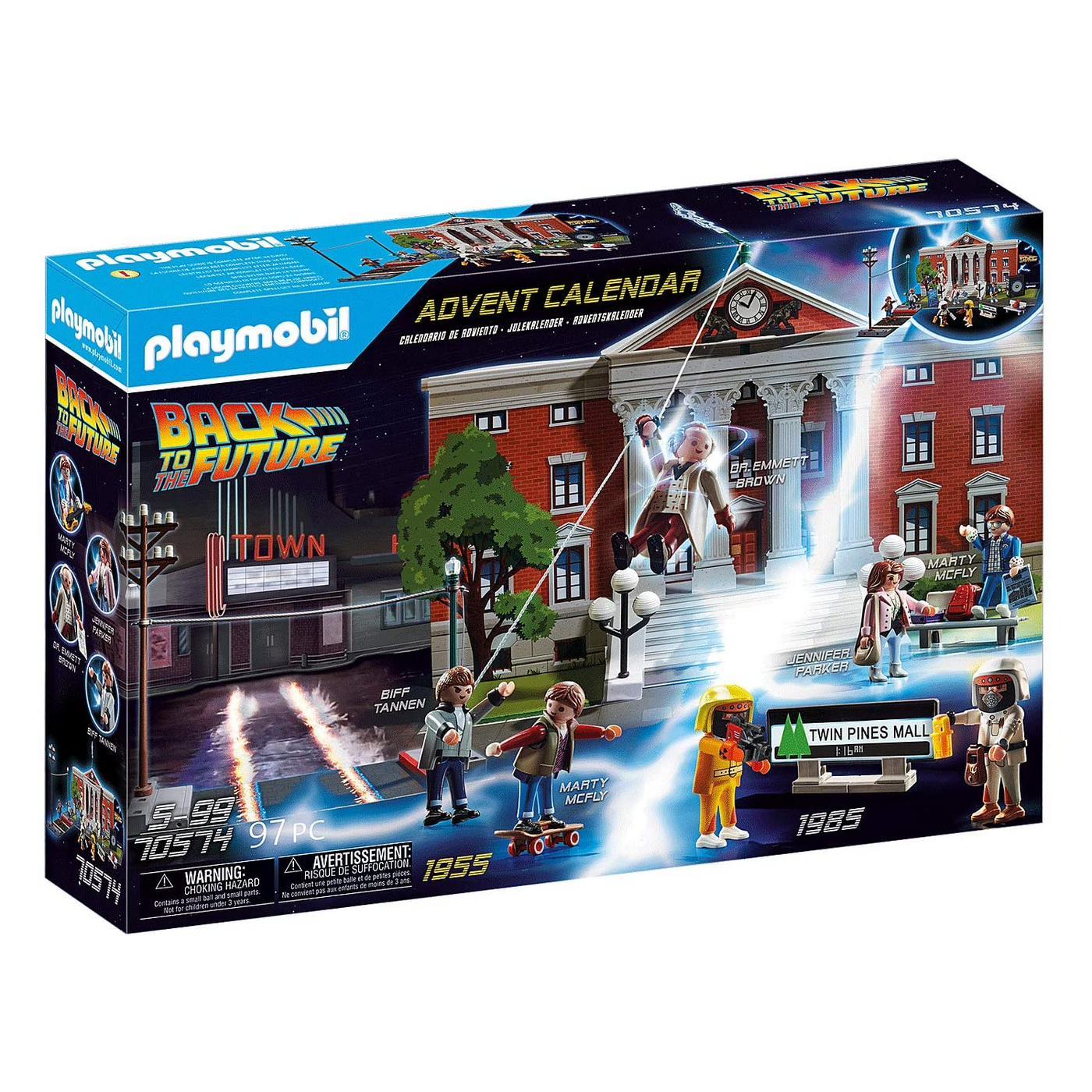 Playmobil - 70574 | Advent Calendar: Back to the Future – Castle Toys