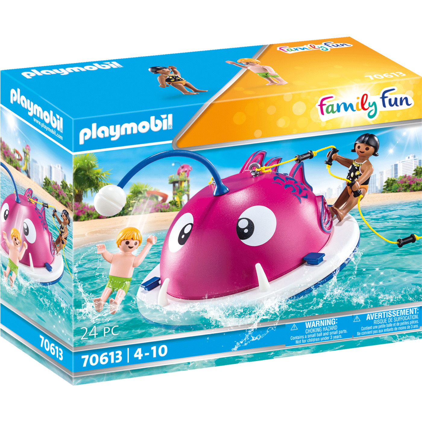 Playmobil - 70613  Family Fun: Swimming Island – Castle Toys