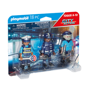 Playmobil - 70669 | Police Figure Set
