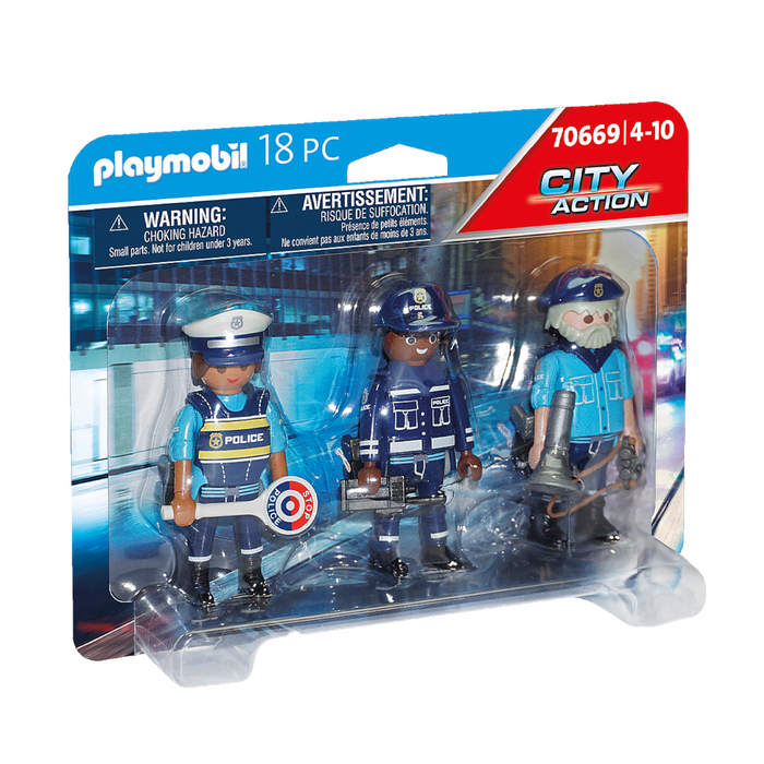 Playmobil - 70669 | City Action: Police Figure Set