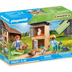 Playmobil - 70675 | Country: Rabbit Pen Gift Set