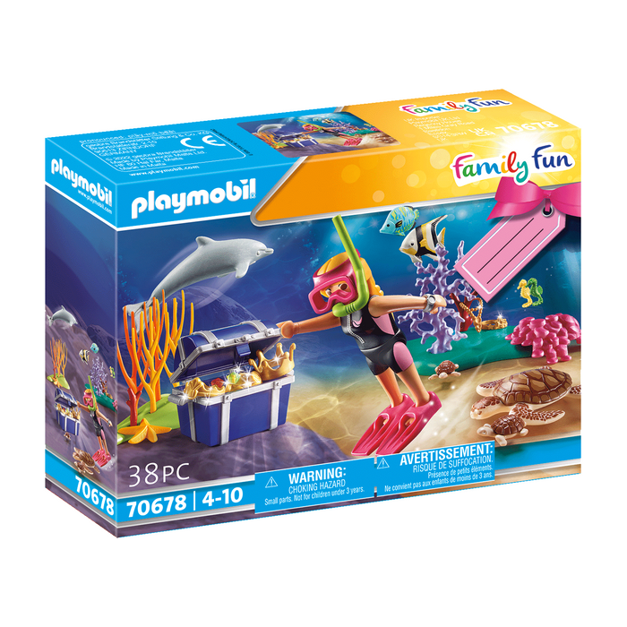 Playmobil - 70678 | City Life: Treasure Diver Gift Set