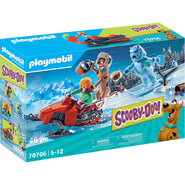 Playmobil - 70706 | Scooby-Doo! Adventure with Snow Ghost
