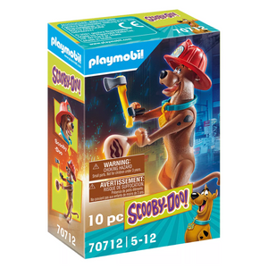 Playmobil - 70712 | Scooby-Doo! Collectible Firefighter Figure