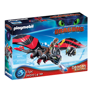 Playmobil - 70727 | Dragon Racing: Hiccup and Toothless