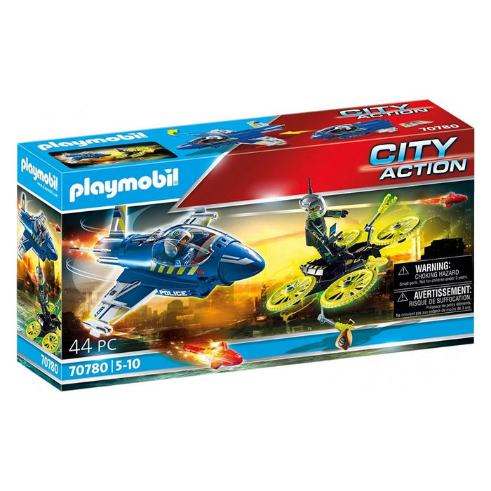 Playmobil - 70780 | City Action: Police Jet with Drone