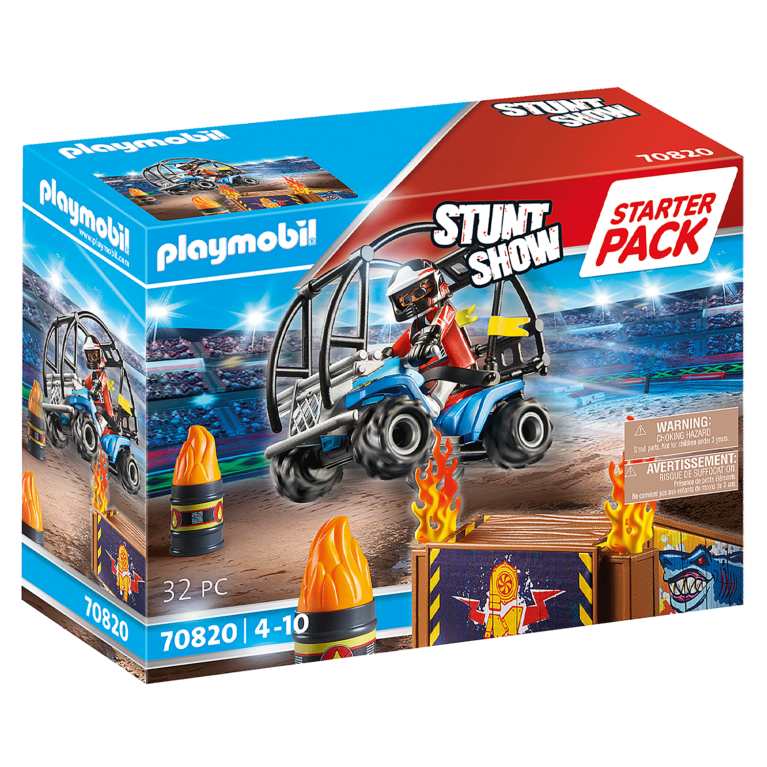 Playmobil - 70820  Stunt Show: Stunt Show Starter Pack – Castle Toys