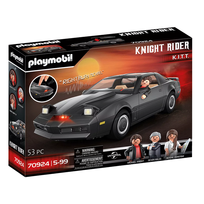 Playmobil - 70924 | Movie Cars: Knight Rider - K.I.T.T.
