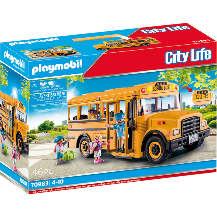 Playmobil - 70983 | City Life: School Bus